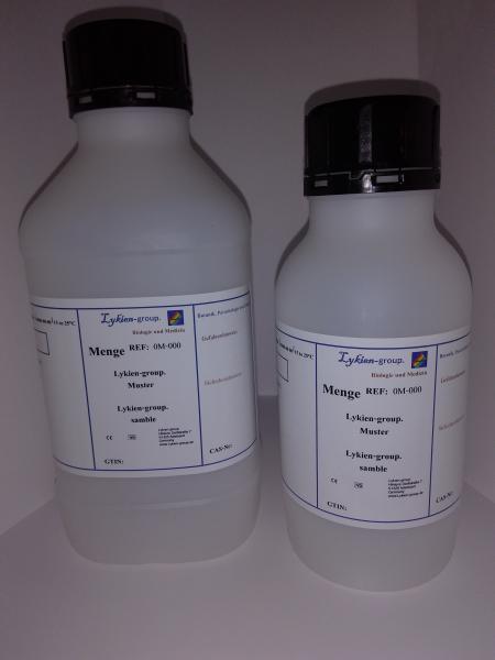 Gram Färbeset  bestehend aus Carbolgentianaviolett-Lösung, Jodkalium-Lösung, etc für die Mikroskopie. 5x 500ml